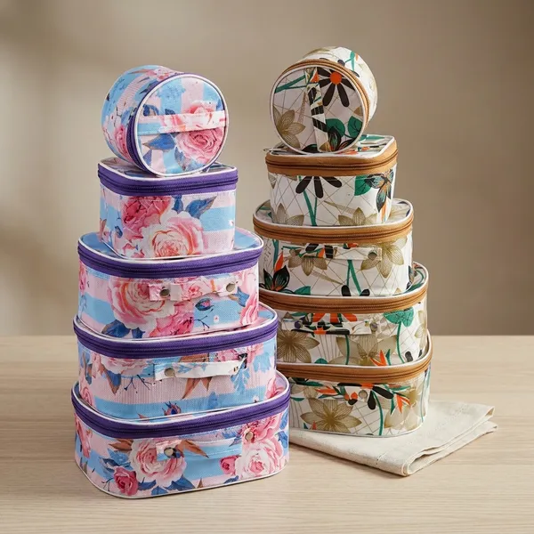 Multicolor_Non_Woven_Fabric_Classy_Boxes_Baskets_Bins_Pack_Of_2