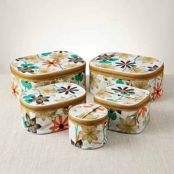 Multicolor_Non_Woven_Fabric_Voguish_Boxes_Baskets_Bins