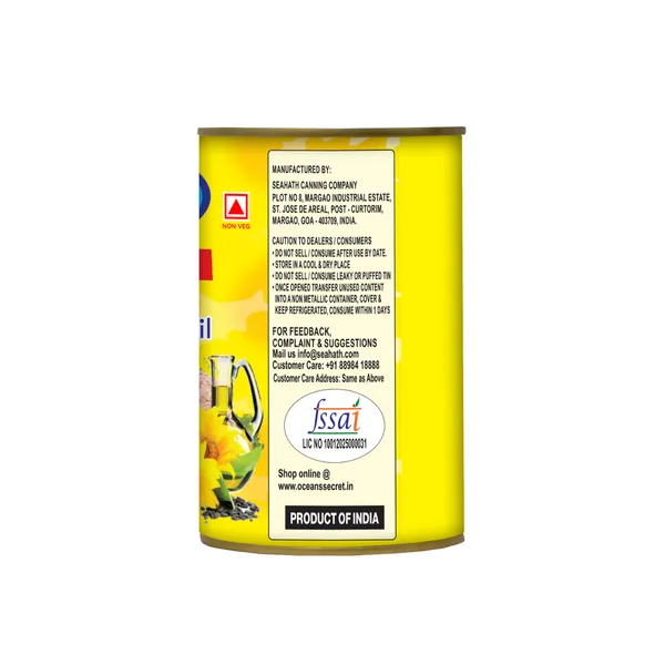 Oceans_Secret_Tuna_Chunks_in_SunflowerOil_400gm_(Pack_of_12),_Canned_Tuna_Fish_|_Balanced_Nutrition_|_Heart_Healthy_|_in_Sunflower_Oil_|_Premium_Cuts_Ready_to_Eat