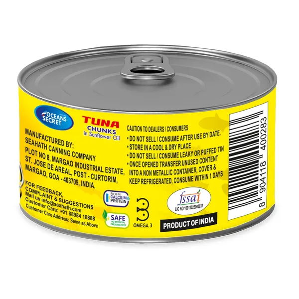 Oceans_Secret_Tuna_Chunks_In_Sunflower_Oil__(Pack_Of_24)