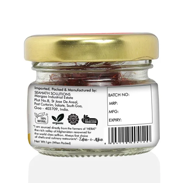 Seahath_Saffron_Original1g_Pack_of_2_�_100%_Pure,_Organic,_Lab_Tested_Safron,_Zafran,_Kasar,_Kumkumapoovu,_Keser,_Certified_Quality