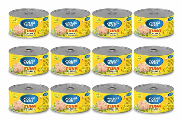Oceans_Secret_Tuna_Chunks_In_Sunflower_Oil__(Pack_Of_12)