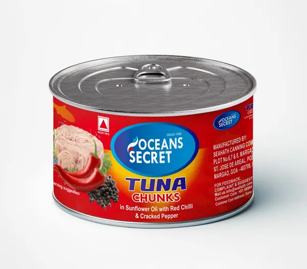 Oceans_Secret_Tuna_Chunks_in_SunflowerOil_with_Chilly&Pepper_180gm_(Pack_of_12)_Canned_Tuna_Fish_|_Balanced_Nutrition,_Spicy_Pepper_Flavor,_in_Sunflower_Oil_with_Chilli_&_Pepper,_Ready_to_Eat