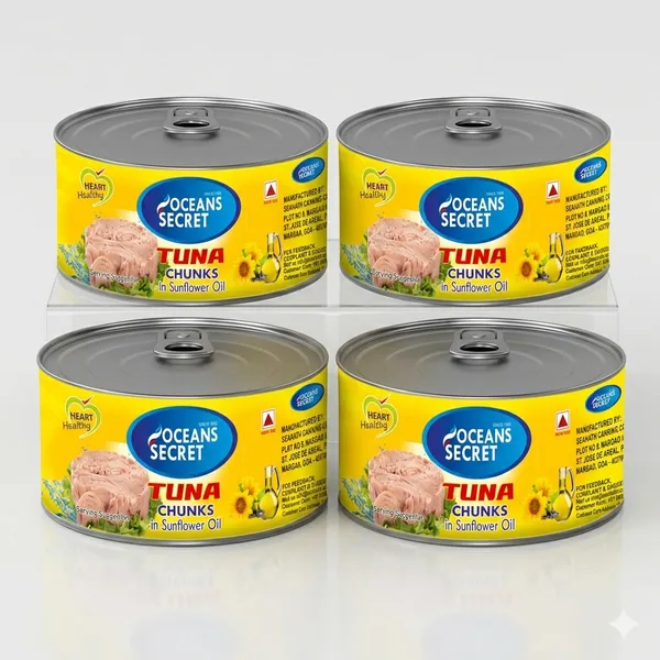 Oceans_Secret_Tuna_Chunks_In_Sunflower_Oil__(Pack_Of_4)
