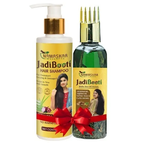 Namaskaar_JadiBooti_Hair_Care_Combo__Shampoo__And__Hair_Oil