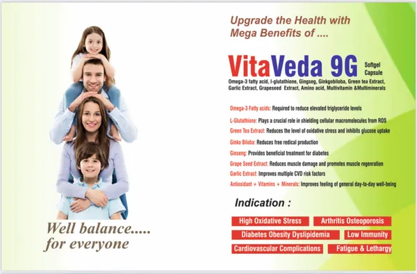 Vitaveda_9G_Omega-3_Multivitamin_&_Antioxidant_Softgel_Capsules_For_Heart_Health,_Immunity_&_Vitality_Pack_Of_1_Strip_(10_Tablets)
