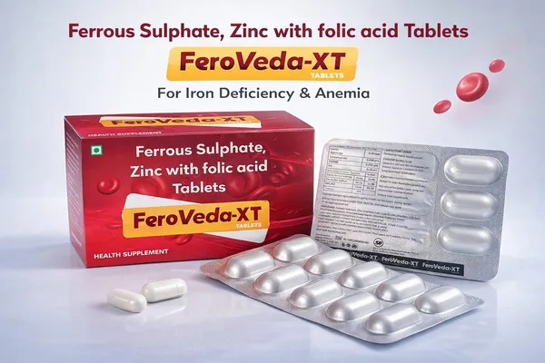 Feroveda-Xt_Ferrous_Sulphate,_Zinc_With_Folic_Acid_Tablets_-_Iron_Deficiency_&_Anemia_Supplement_Pack_Of_2_Strips