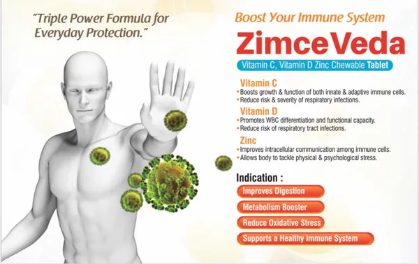 Zimceveda-Dz_Vitamin_C,_D_&_Zinc_Chewable_Tablets_-_Immunity_Booster_(10_Tablets)_Pack_Of_1_Strip