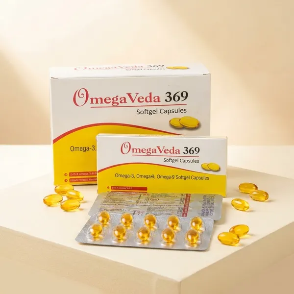 Omegaveda_369_Triple_Omega_Softgel_Capsules_-_Omega-3,_Omega-6,_Omega-9_Supplement_2Strip_+_Vitaveda_9G_Omega-3_Multivitamin_&_Antioxidant_Softgel_Capsules_For_Heart_Health,_Immunity_&_Vitality_1Strip_(10_Tablets)_One_Strip_Each_(Total_2_Strips_)