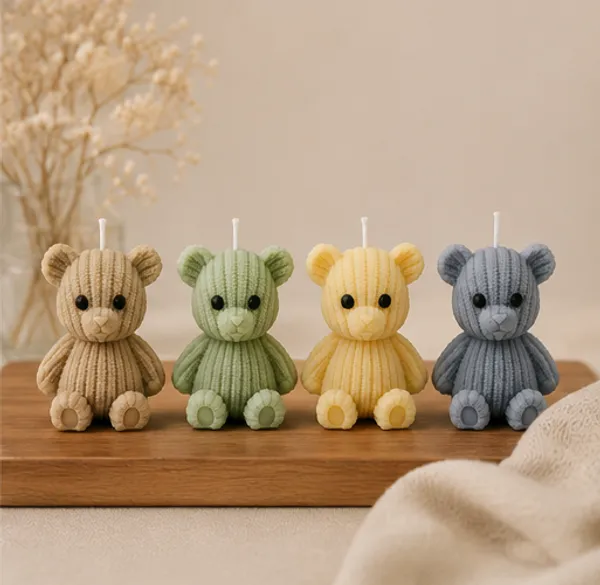 Small_Teddy_Bear_Candle_(Pack_of_4_)
