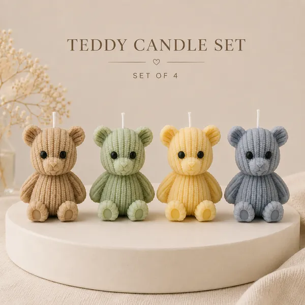 Small_Teddy_Bear_Candle_(Pack_of_4_)