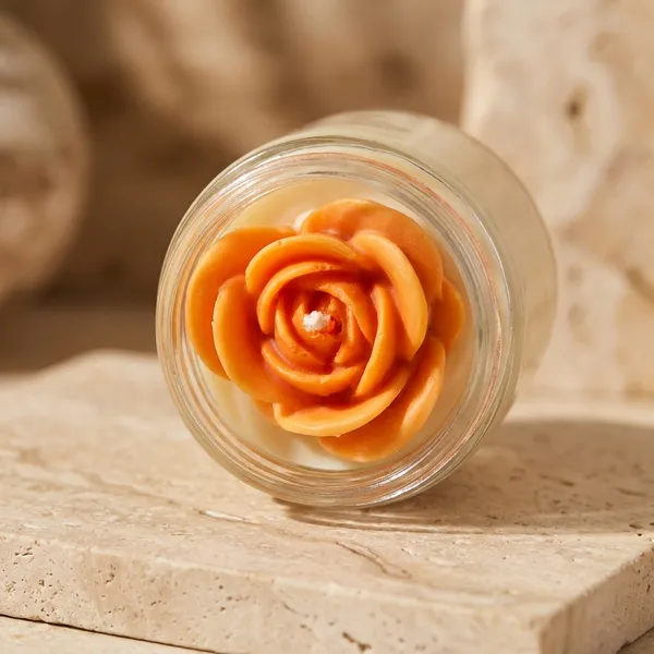 Glass_Jar_Candle_With_Rose_Flower_Candle