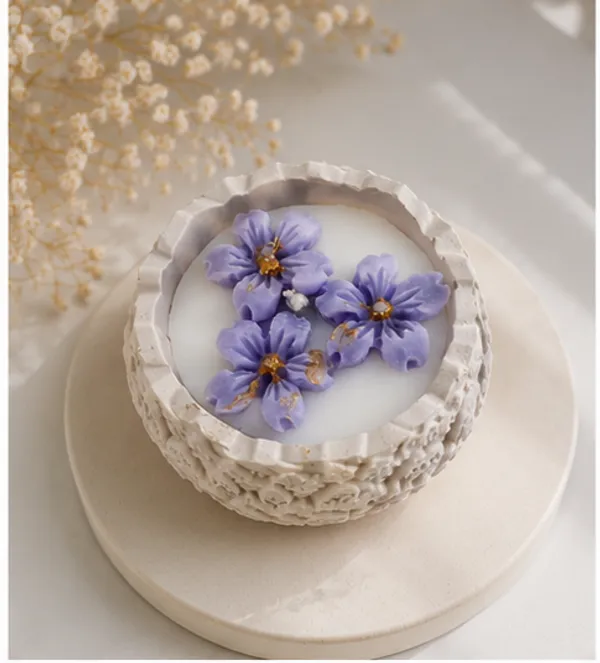 Concrete_Mirror_Jar_With_Purple_Jasmine_Flower