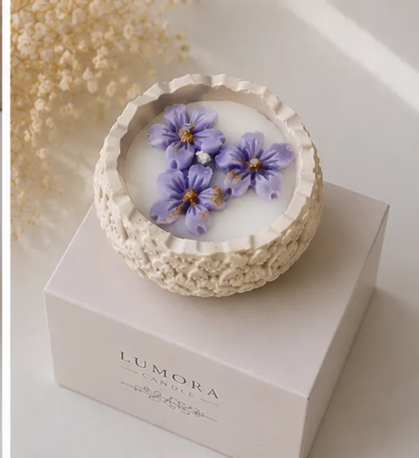 Concrete_Mirror_Jar_With_Purple_Jasmine_Flower