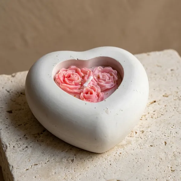 White_Heart_Concrete_With_Small_Rose