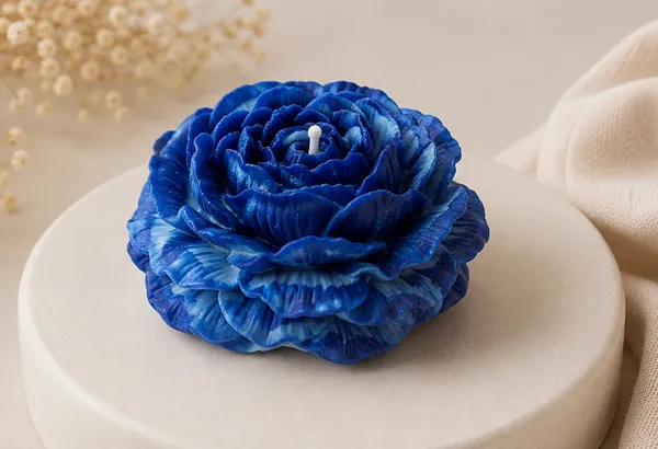 Navy_Blue_Peony_Candle_Flower