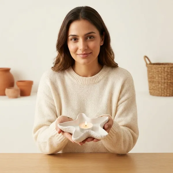 Star_Concrete_Candle_Tray_(Pack_Of__1)