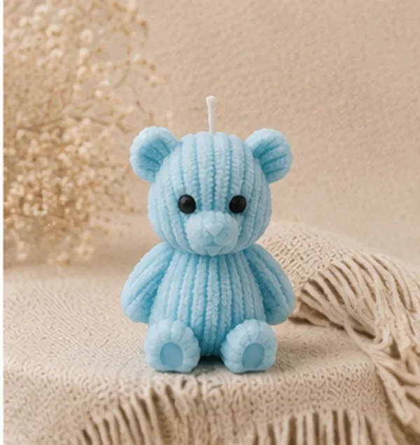 Small__Teddy_Bear_Candle_(Pack_of_4)