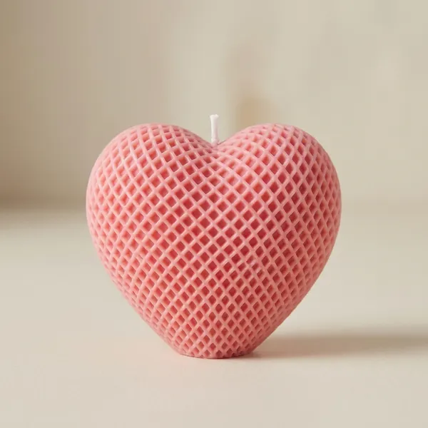 Heart_Grid_Candle_(Pack_Of_2)