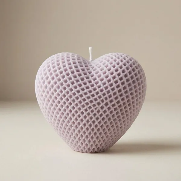 Heart_Grid_Candle_(Pack_Of_2)