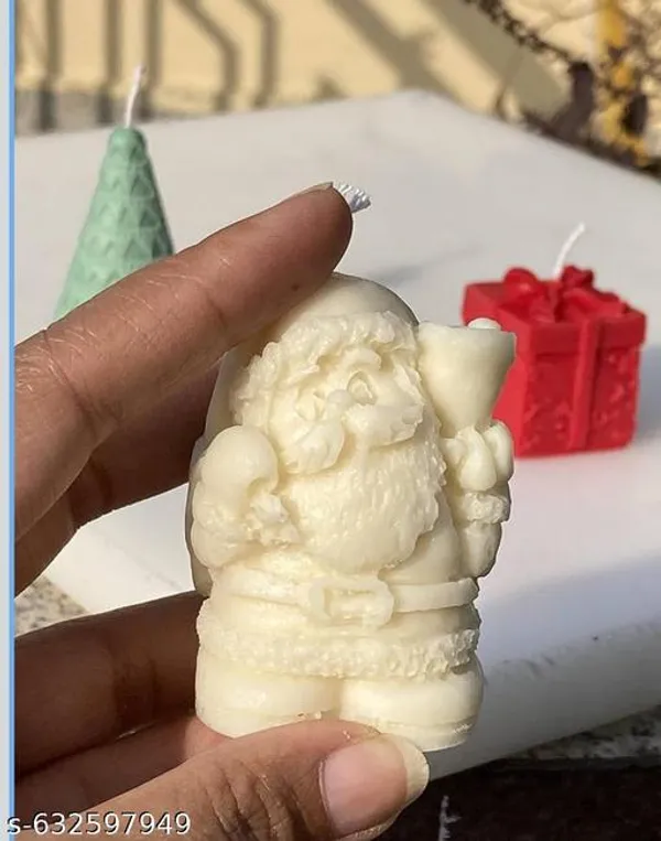 Mini_Santa_Shape_Scented_Candle_Christmas_Decor_Gift_Home_Decoration_Candle