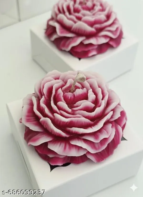 Scented_Peony_Flower_Candle_For_Home_Decor