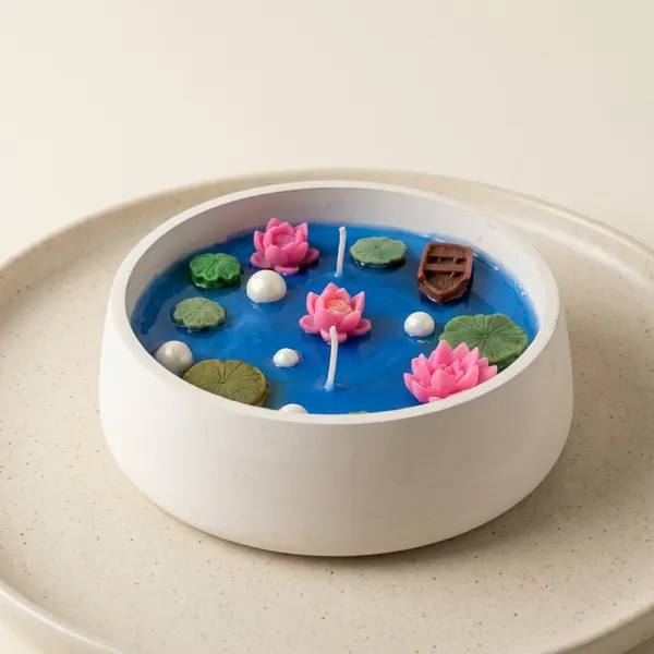 White_Concrete_With_Lotus_Pond_Candle