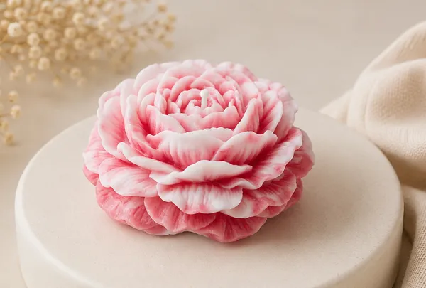 Pink_Peony_Candle_Flower