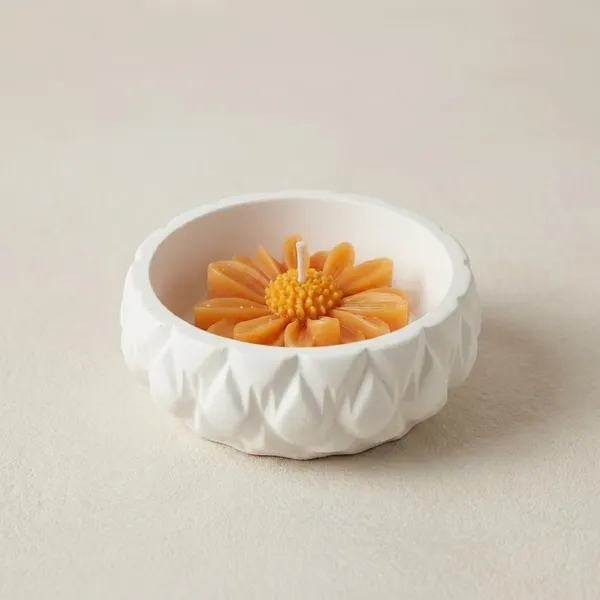 Daisy_Concrete_Jar_Candle