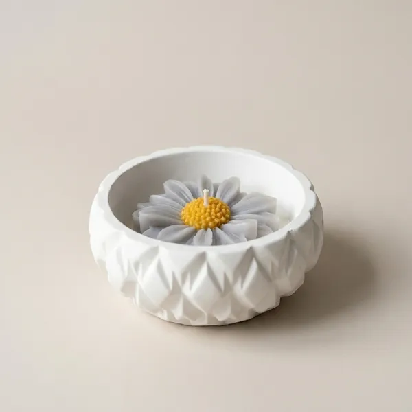 Daisy_Concrete_Jar_Candle