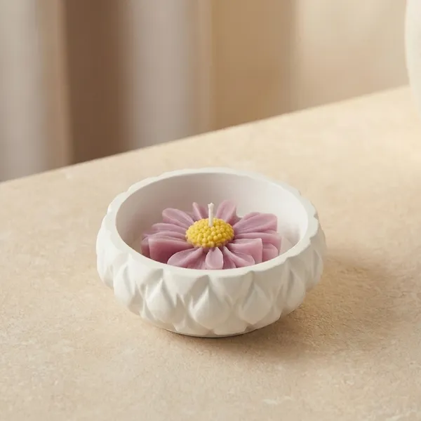 Daisy_Concrete_Jar_Candle
