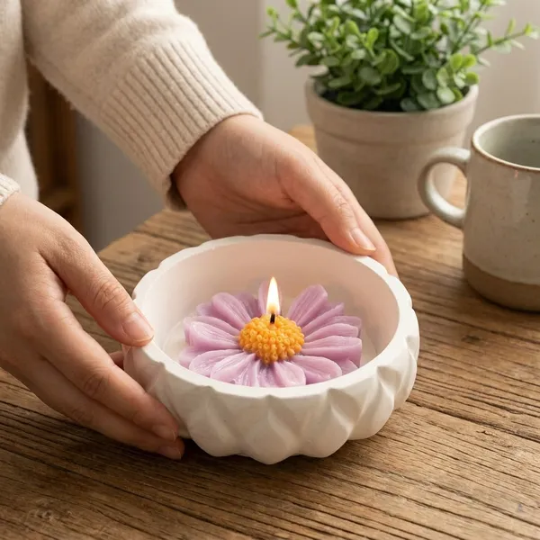 Daisy_Concrete_Jar_Candle