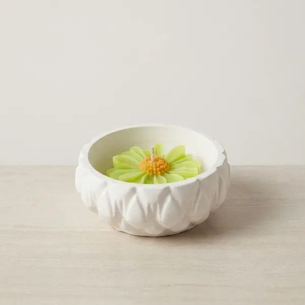 Daisy_Concrete_Jar_Candle