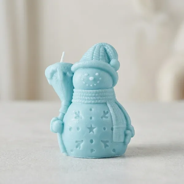 Broom_Snowmen_Shape_Scented_Candle_Christmas_Gift_Decor