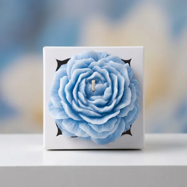 Scented_Peony_Flower_Candle_For_Home_Decor