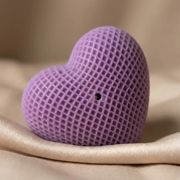 Diamond_Shaped_Purple_Heart_Candle_(Pack_of_2)