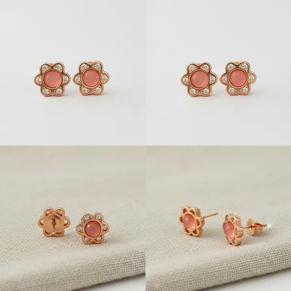 Golden_Stud_Earrings_For_Women