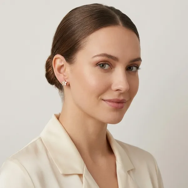 Rose_Gold_Stud_Earrings_For_Women