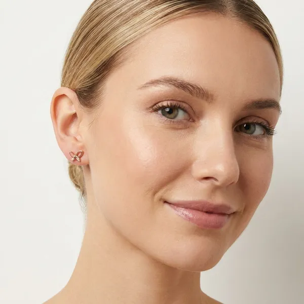 Rose_Gold_Stud_Earrings_For_Women