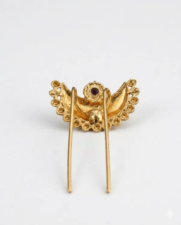 Gold_Plated_Chandra_Khopa_Hair_Pins_Combo_of_4_for_Women_Traditional_Juda_Bun_Accessories_Bridal_Wedding_Ethnic_Hairstyle_Jewelry_Stylish_Hair_Clips_Festive_Party_Wear_Elegant_Design