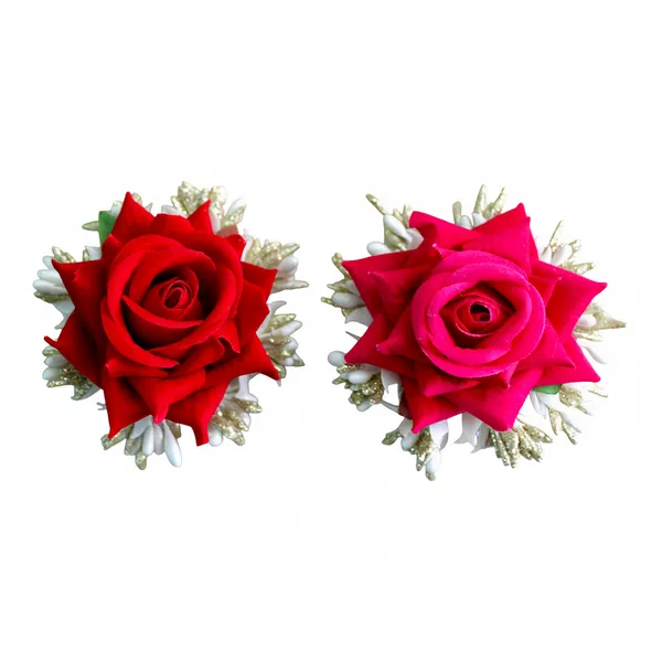 Pack_Of_2_Bridal_Wedding_Hair_Clips_Red_Rose_Flower_Bride_Hair_Clips_Hair_Pins_Hair_Clips_Rose_Hair_Accessories_Bun_Maker_For_Women_And_Girls