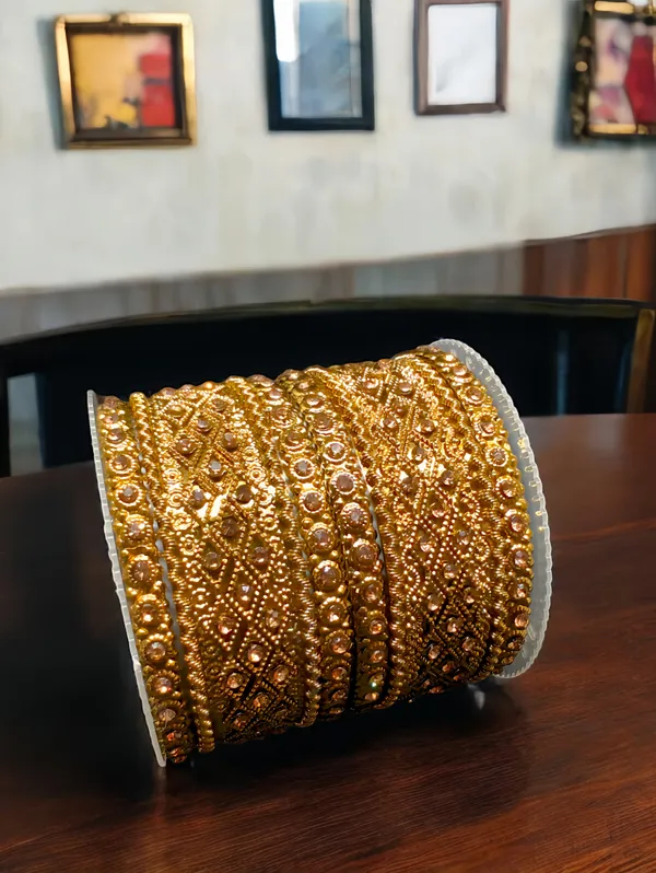6_Pc._Gold_Plated_Jewellery_Metal_Bangle_Set_For_Women_|_Perfect_Jewellery_Gift_for_Girls_&_Women