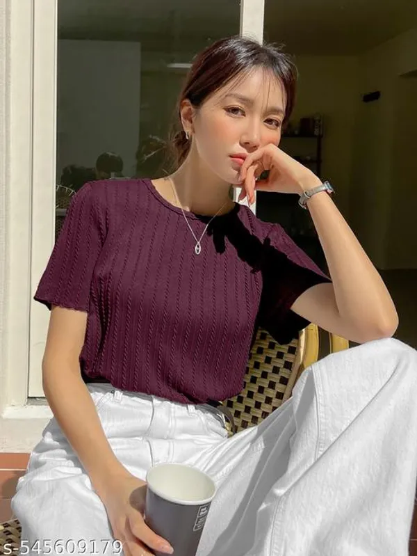 Party_Wear_Korean_Tshirt_For_Women