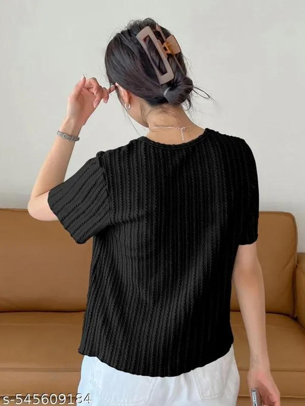 Black_Party_Wear_Korean_Tshirt_For_Women