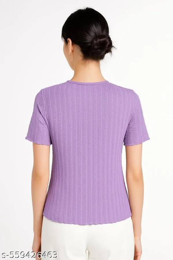Purple_Classic_T_Shirt_For_Women
