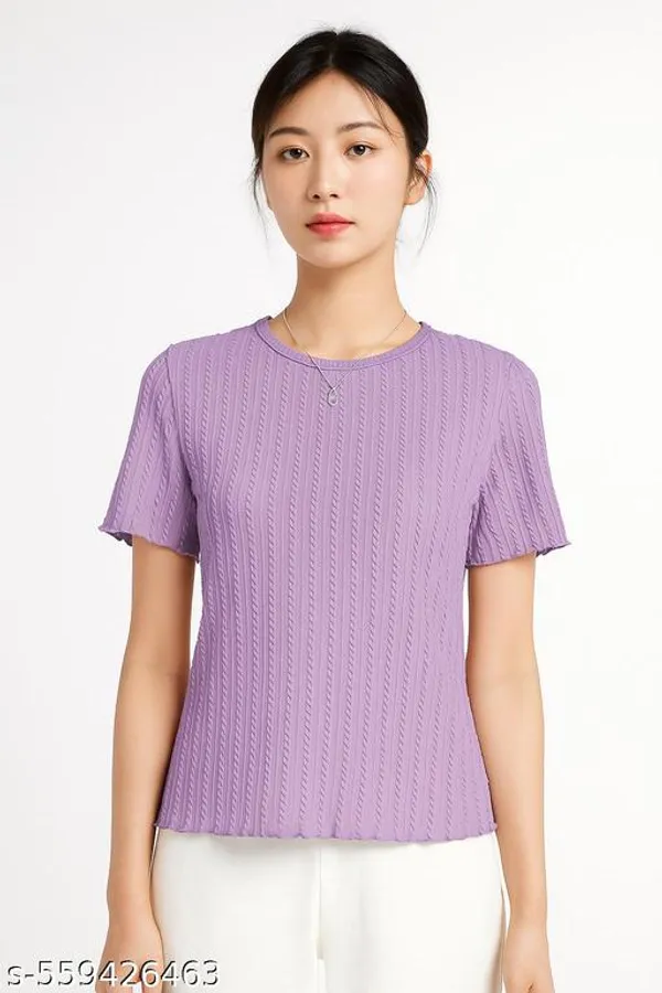 Purple_Classic_T_Shirt_For_Women