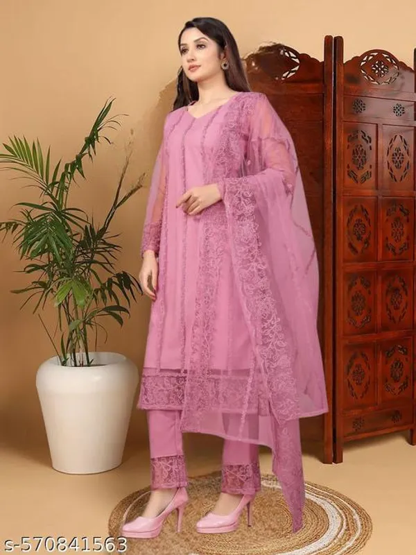 Pink_Kurta_Set_With_Dupatta_For_Women