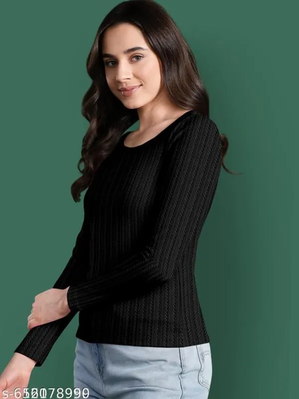 Women_Black_Full_Sleeves_Top_For_Women