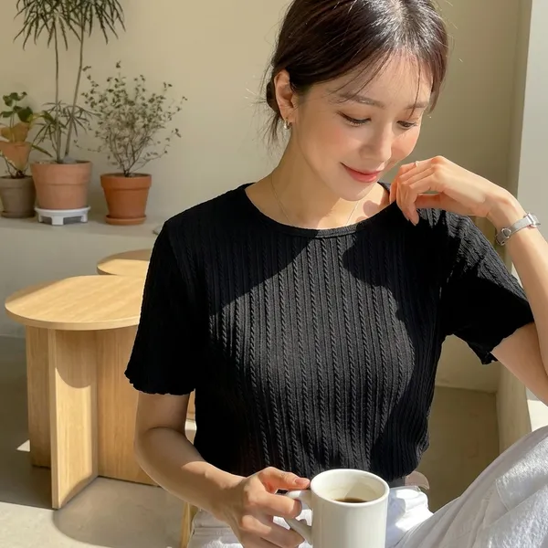 Black_Party_Wear_Korean_Tshirt_For_Women