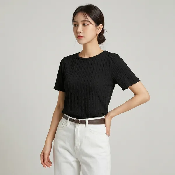 Black_Party_Wear_Korean_Tshirt_For_Women